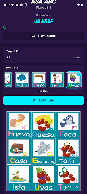 Austin Spanish Academy Loteria Screenshot 2