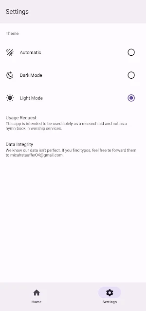 Mennonite Hymns Screenshot 2