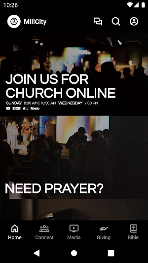 MillCity Church - Welcome Home Screenshot 0