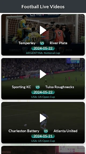 lIve FootBall TV-HD+ StreamIng Screenshot 3