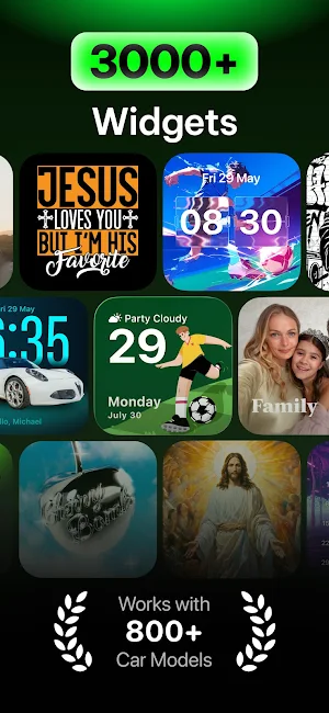CARFACE Widgets for HomeScreen Screenshot 1