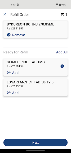 Carvajal LTC Rx Screenshot 1