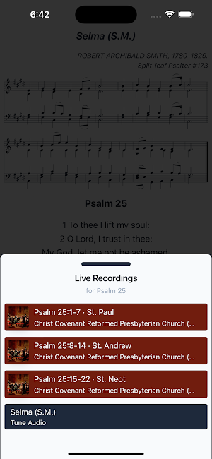 1650 Psalter 2.0 Screenshot 3