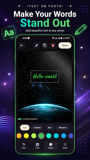 Text on Photo Screenshot 3