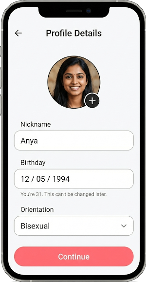 Open3 - Fun Dating App Screenshot 0