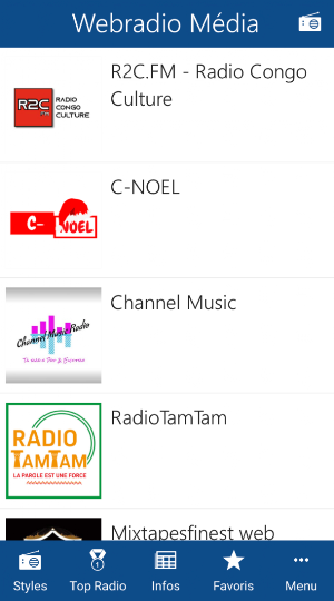 Webradio.media Screenshot 1
