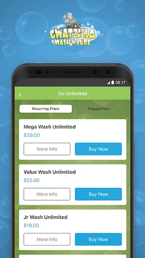 Gwatzilla Wash - N - Lube Screenshot 1
