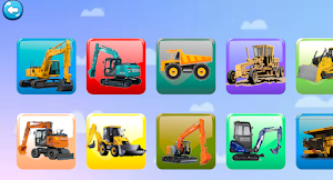 Excavator Coloring Game Screenshot 2