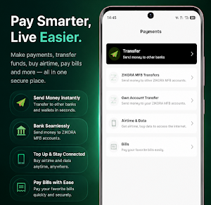 Zikora Personal Mobile Banking Screenshot 3