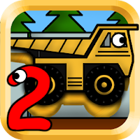 Kids Trucks: Puzzles 2 - Gold