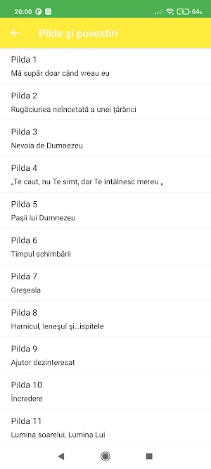 Pilde şi povestiri creştine Screenshot 3