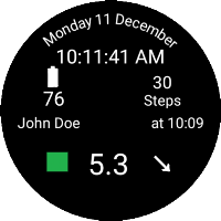 WatchGlucose Digital Face