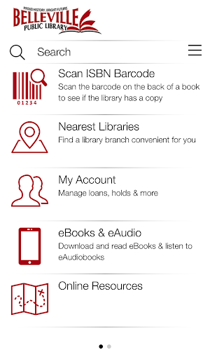 Belleville Public Library Screenshot 0