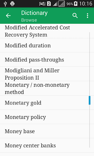Accounting Dictionary Offline Screenshot 0
