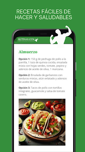 Rutinas Gimnasio - Dietas GYM Screenshot 3