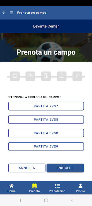 Levante Center Screenshot 2