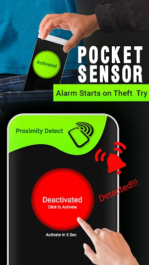 Antitheft Alarm-phone security Screenshot 0