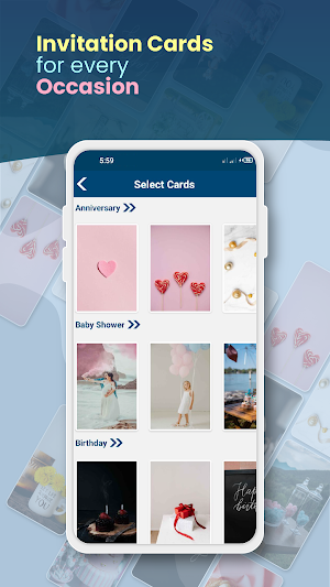 Invitation Maker Greeting Card Screenshot 3
