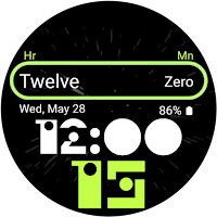 Galaxy Animated Watch Face