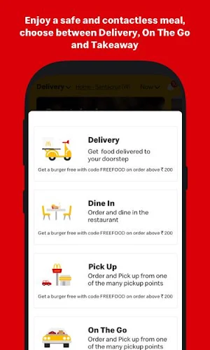 McDelivery- McDonald’s India: Food Delivery App Screenshot 2