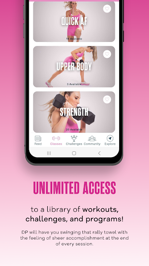 DPFIT APP Screenshot 1