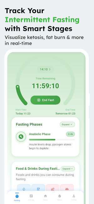 FastUp : Intermittent Fasting Screenshot 3