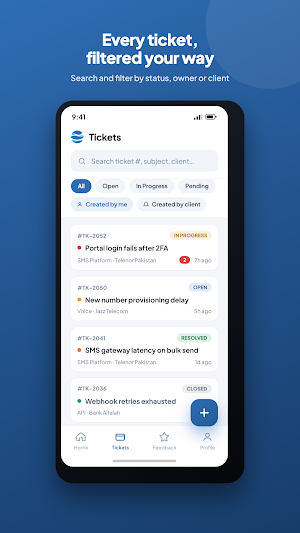 eOcean Support Screenshot 2
