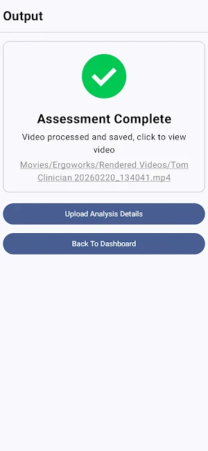 Ergoworks Kinematics Screenshot 3