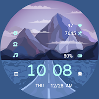 ZKin Watch Mountain Moon Mist