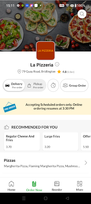 La Pizzeria Screenshot 2