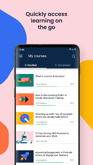 LearnUpon LMS Screenshot 0