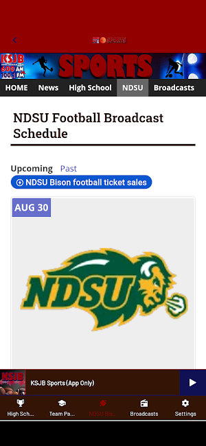 KSJB Sports Screenshot 0