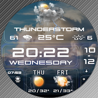 N-SPORT 758 Watch Face Wear OS