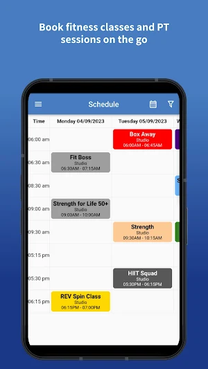 Vitality Health Club Screenshot 1