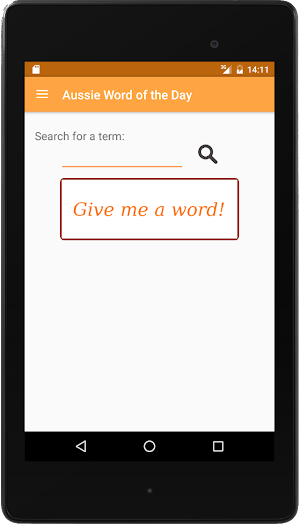 Aussie Word of the Day Screenshot 3
