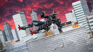 Flying Bat Robot Car Games Screenshot 3