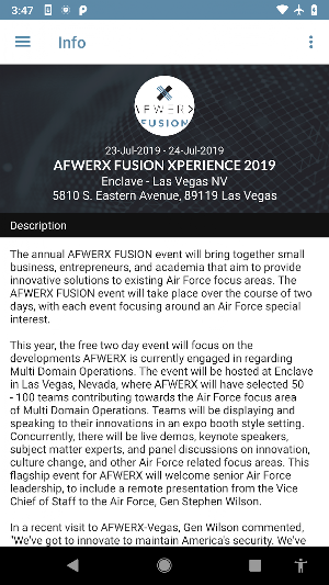 Fusion Xperience Screenshot 2