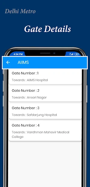 Delhi Metro Route, Map & Bus App Screenshot 2