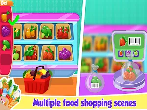 Baby Pug Supermarket: Pet Cash Register Shop Screenshot 1