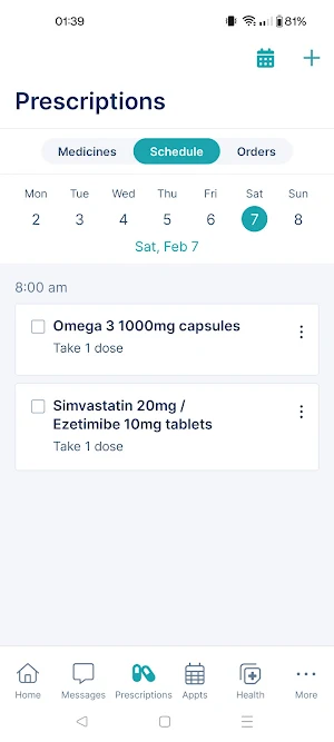 My Online Pharmacy Screenshot 2