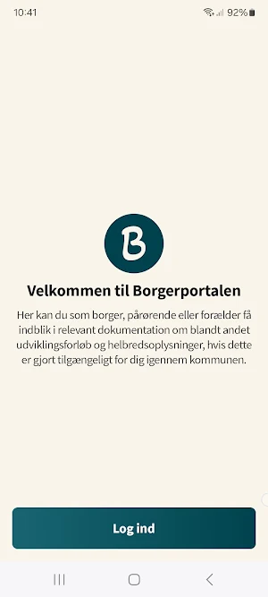 Borgerportalen Screenshot 0