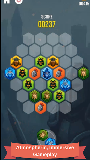 Hexa Phalanx - Merge Puzzle Screenshot 2