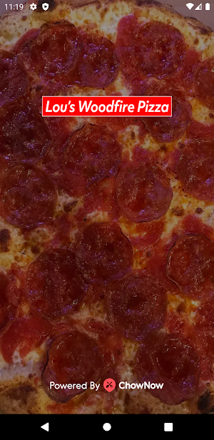 Lou's Woodfire Pizza Screenshot 0