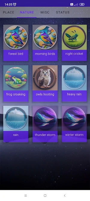 Reelaxe - ambient sounds Screenshot 1