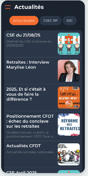 CFDT NORMANDIE TOTALENERGIES Screenshot 2