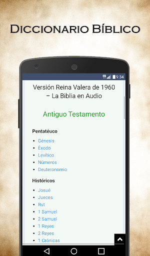 Diccionario Bíblico Screenshot 2