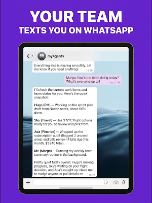 myAgents: Your AI Teams Screenshot 1
