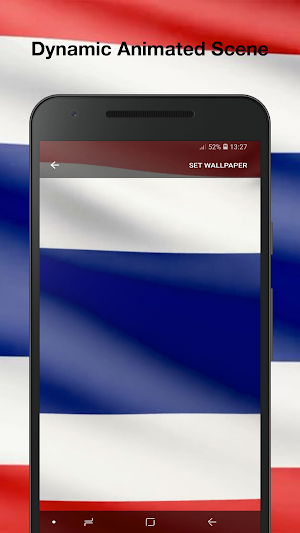 3d Thailand Flag Live Pro Screenshot 1