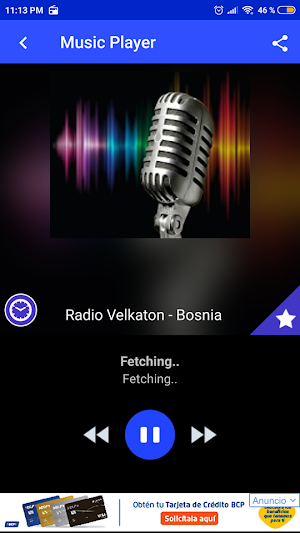 Radio velkaton App Bosnia Screenshot 1