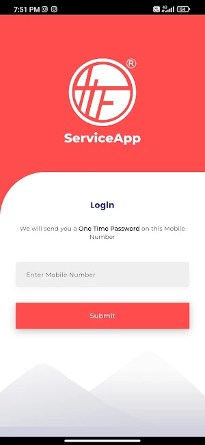 ServiceApp Screenshot 1
